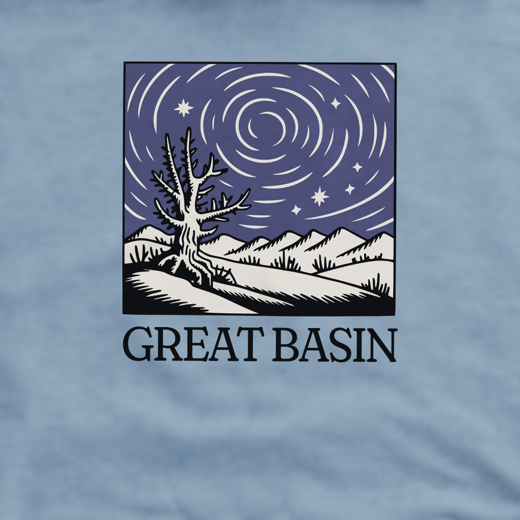 Great Basin National Park at Night Crewneck Sweatshirt