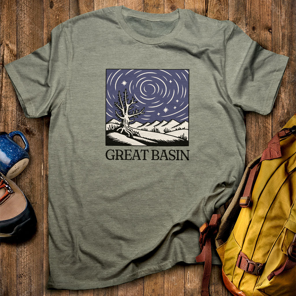 Great Basin National Park at Night T-Shirt