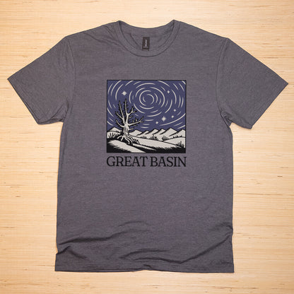 Great Basin National Park at Night T-Shirt