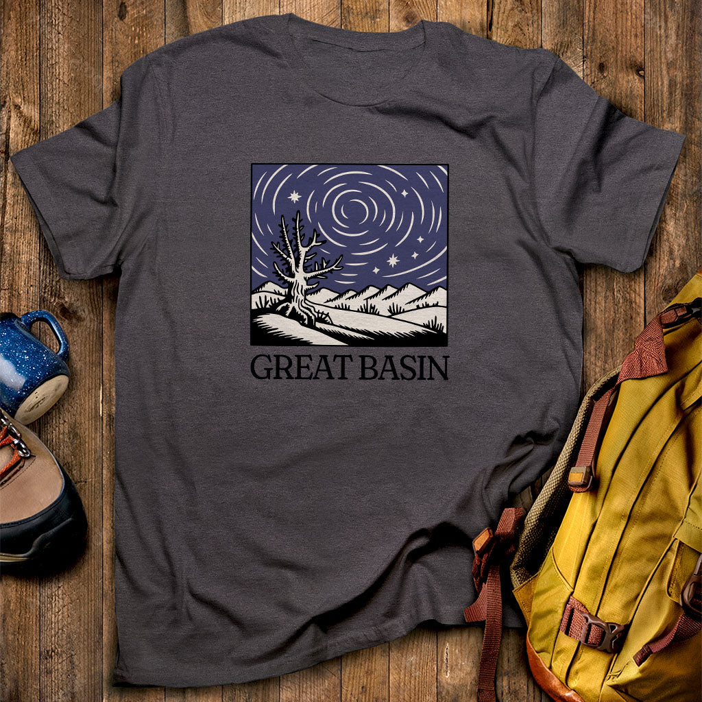 Great Basin National Park at Night T-Shirt