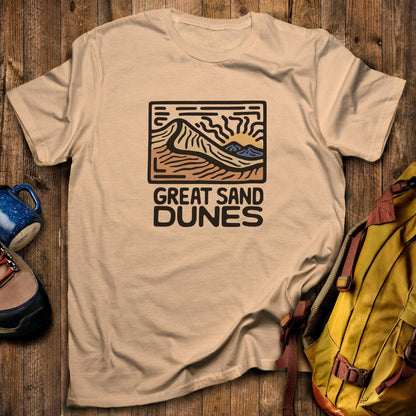 Great Sand Dunes National Park T-Shirt Sand Adventure and Outdoors Themed T-Shirt