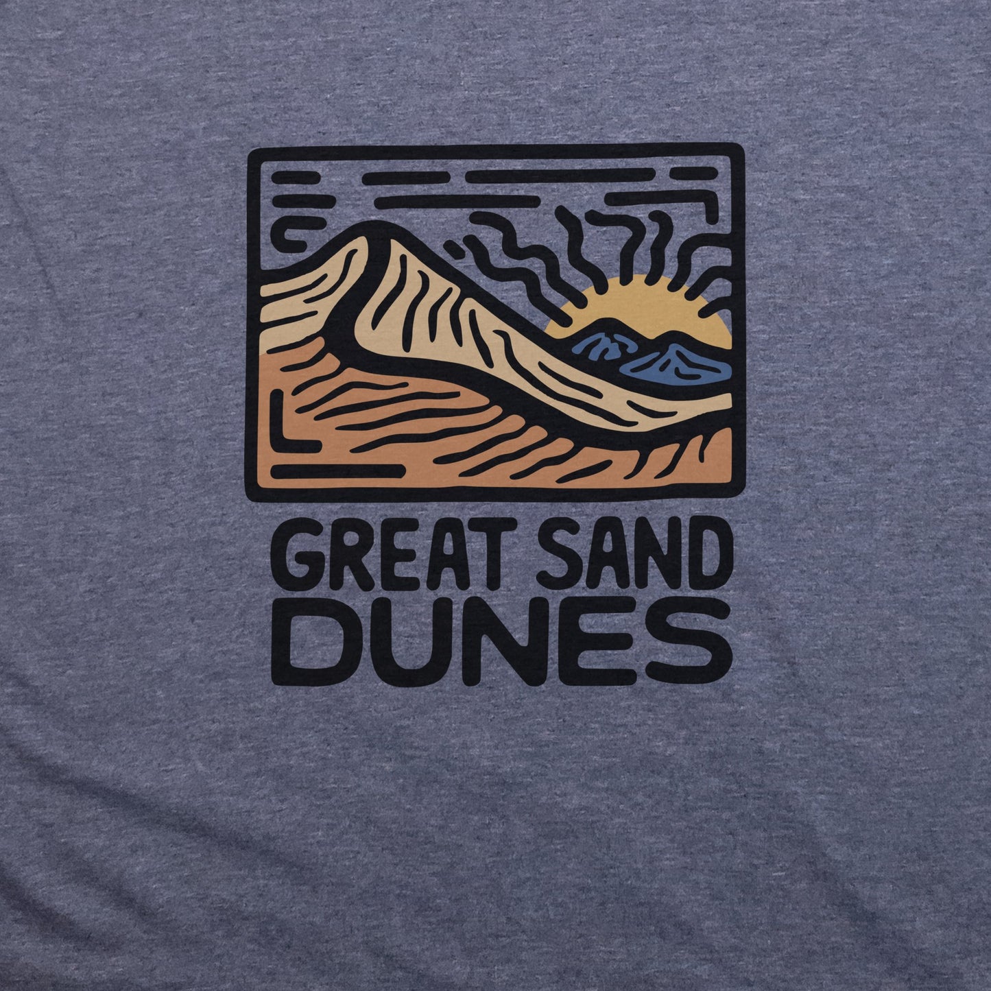 Great Sand Dunes National Park T-Shirt Adventure and Outdoors Themed T-Shirt