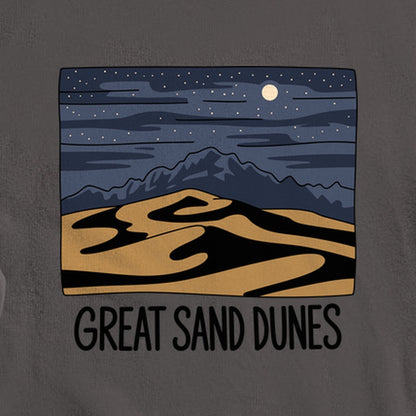 Great Sand Dunes at Night Crewneck Sweatshirt
