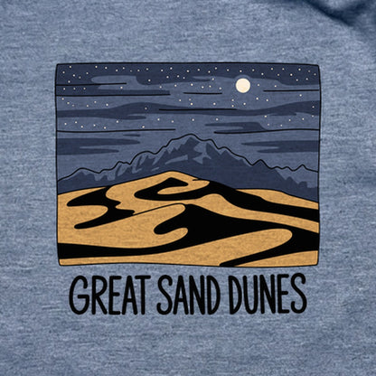 Great Sand Dunes at Night T-Shirt