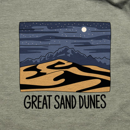 Great Sand Dunes at Night T-Shirt