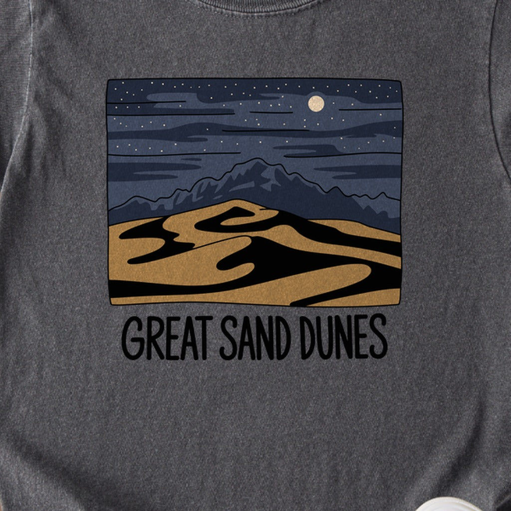 Great Sand Dunes at Night Kids Cotton T-Shirt