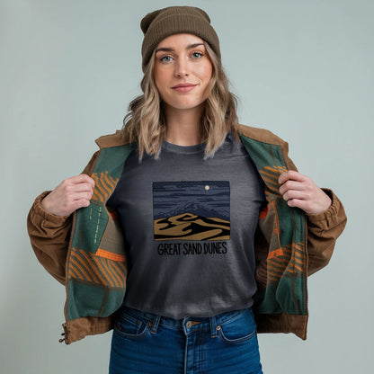 Great Sand Dunes at Night T-Shirt