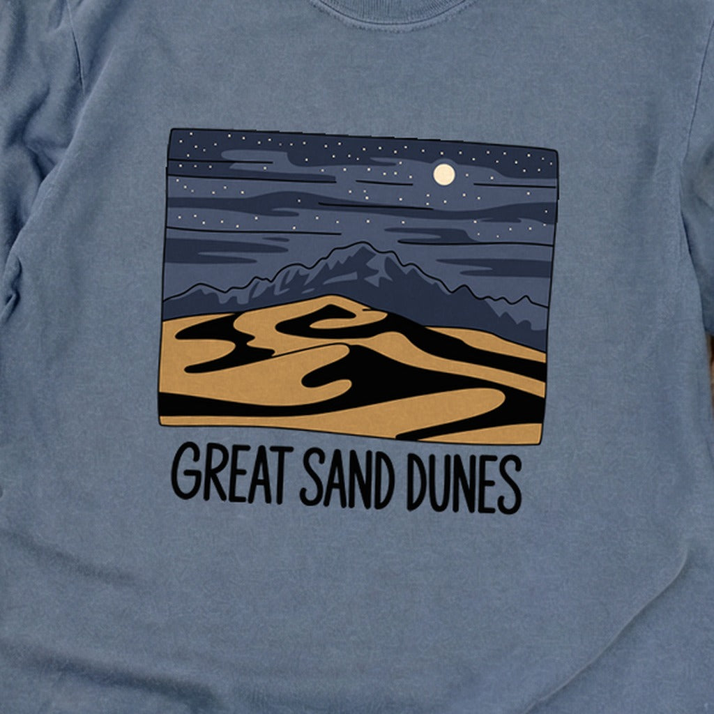 Great Sand Dunes at Night Premium Long Sleeve