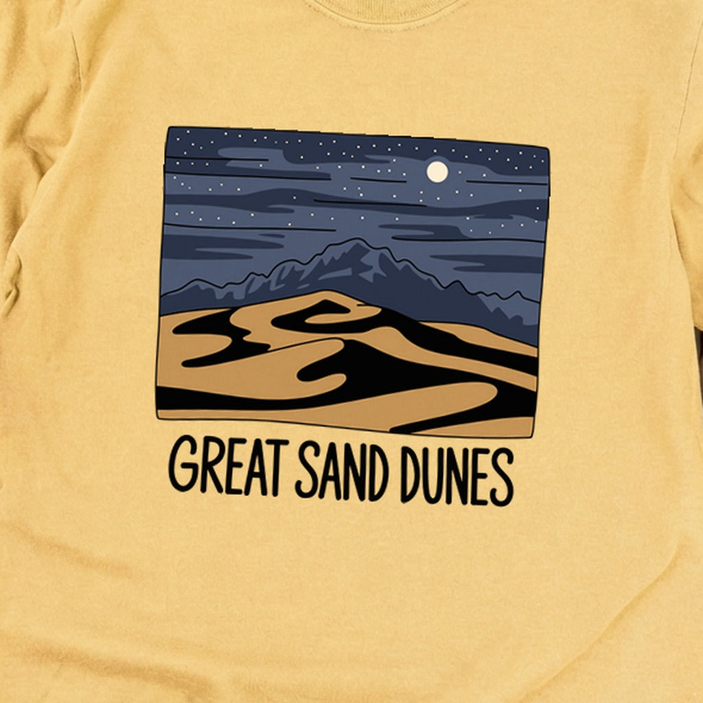 Great Sand Dunes at Night Premium Long Sleeve