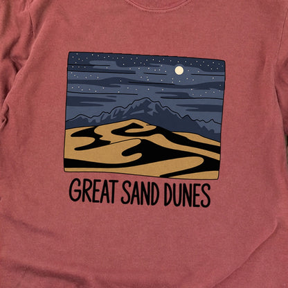Great Sand Dunes at Night Premium Long Sleeve