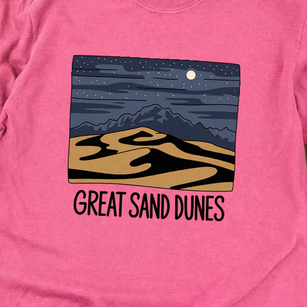 Great Sand Dunes at Night Premium Long Sleeve