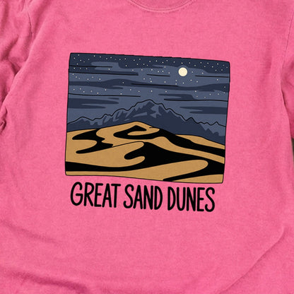 Great Sand Dunes at Night Premium Long Sleeve