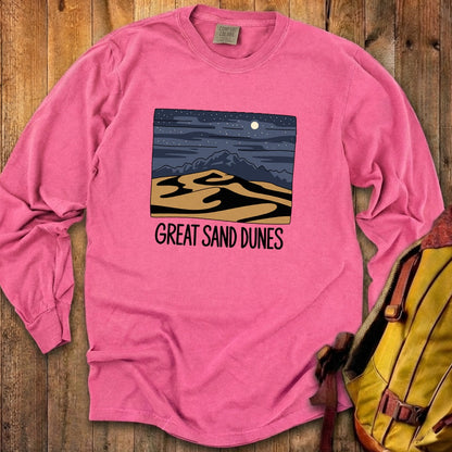 Great Sand Dunes at Night Premium Long Sleeve