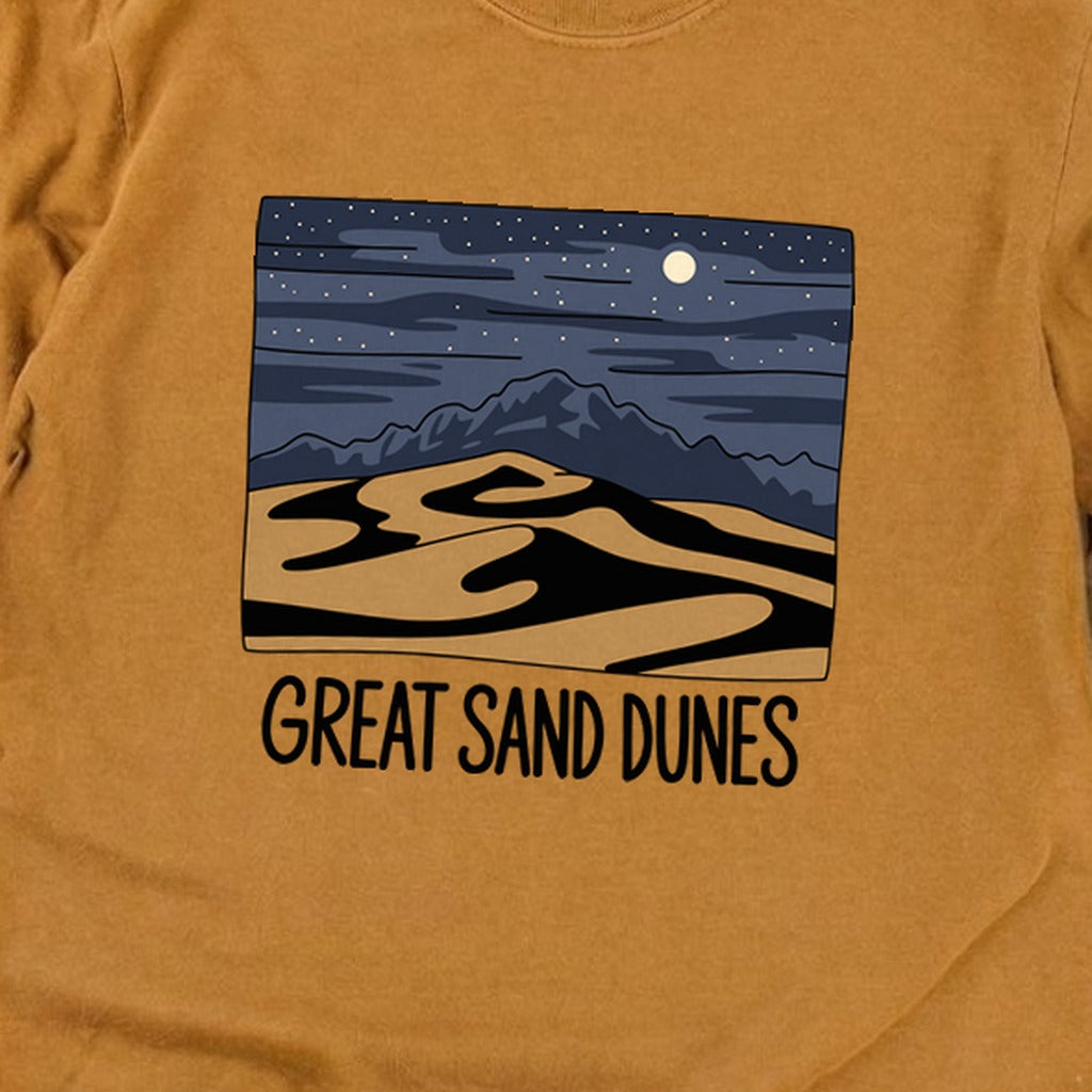 Great Sand Dunes at Night Premium Long Sleeve