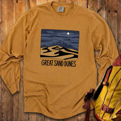 Great Sand Dunes at Night Premium Long Sleeve