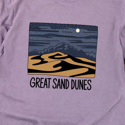 Great Sand Dunes at Night Premium Long Sleeve