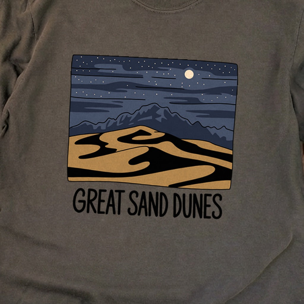 Great Sand Dunes at Night Premium Long Sleeve