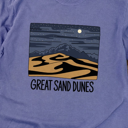 Great Sand Dunes at Night Premium Long Sleeve
