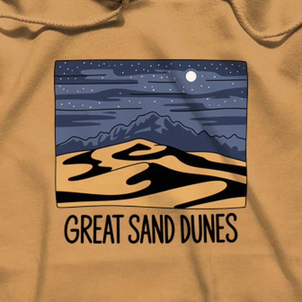 Great Sand Dunes at Night Hoodie