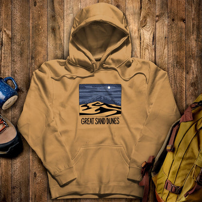 Great Sand Dunes at Night Hoodie