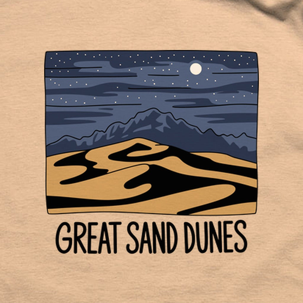 Great Sand Dunes at Night T-Shirt