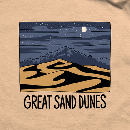 Great Sand Dunes at Night T-Shirt