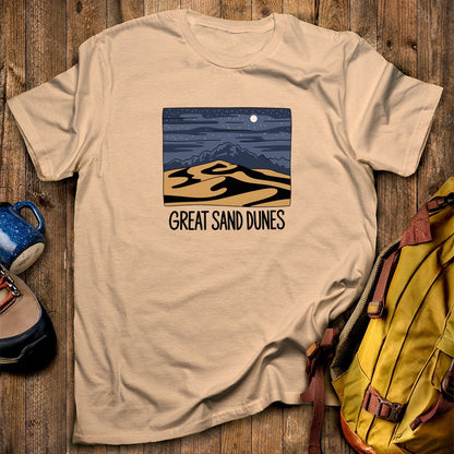 Great Sand Dunes at Night T-Shirt