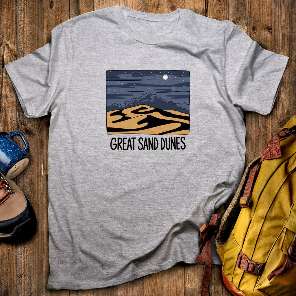 Great Sand Dunes at Night T-Shirt