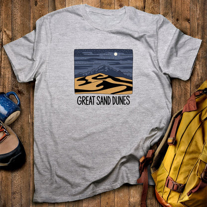 Great Sand Dunes at Night T-Shirt