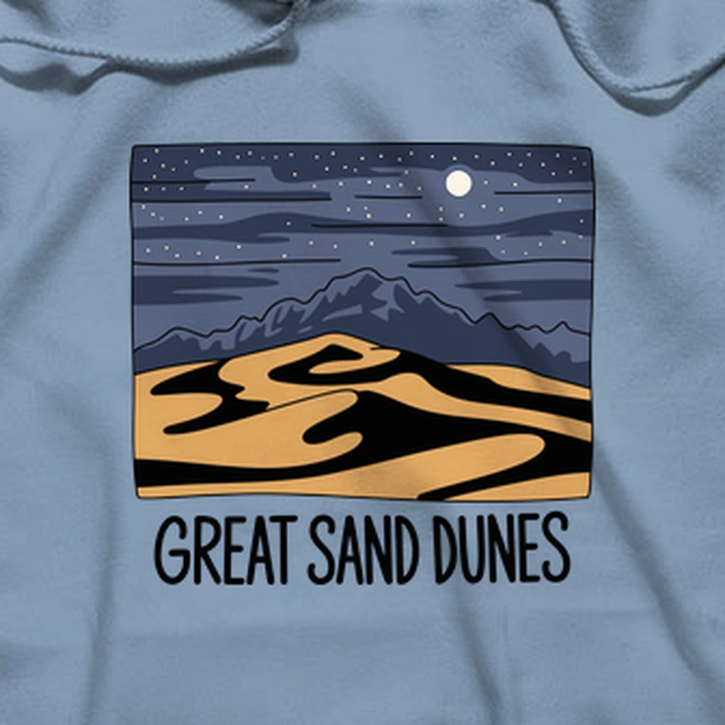 Great Sand Dunes at Night Hoodie