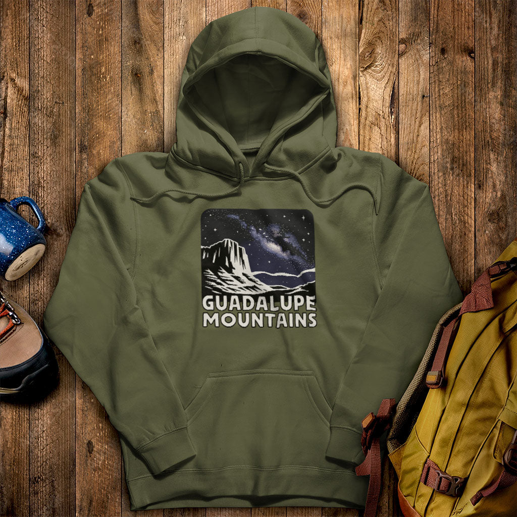 Guadalupe Mountains at Night Hoodie