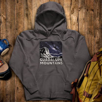 Guadalupe Mountains at Night Hoodie