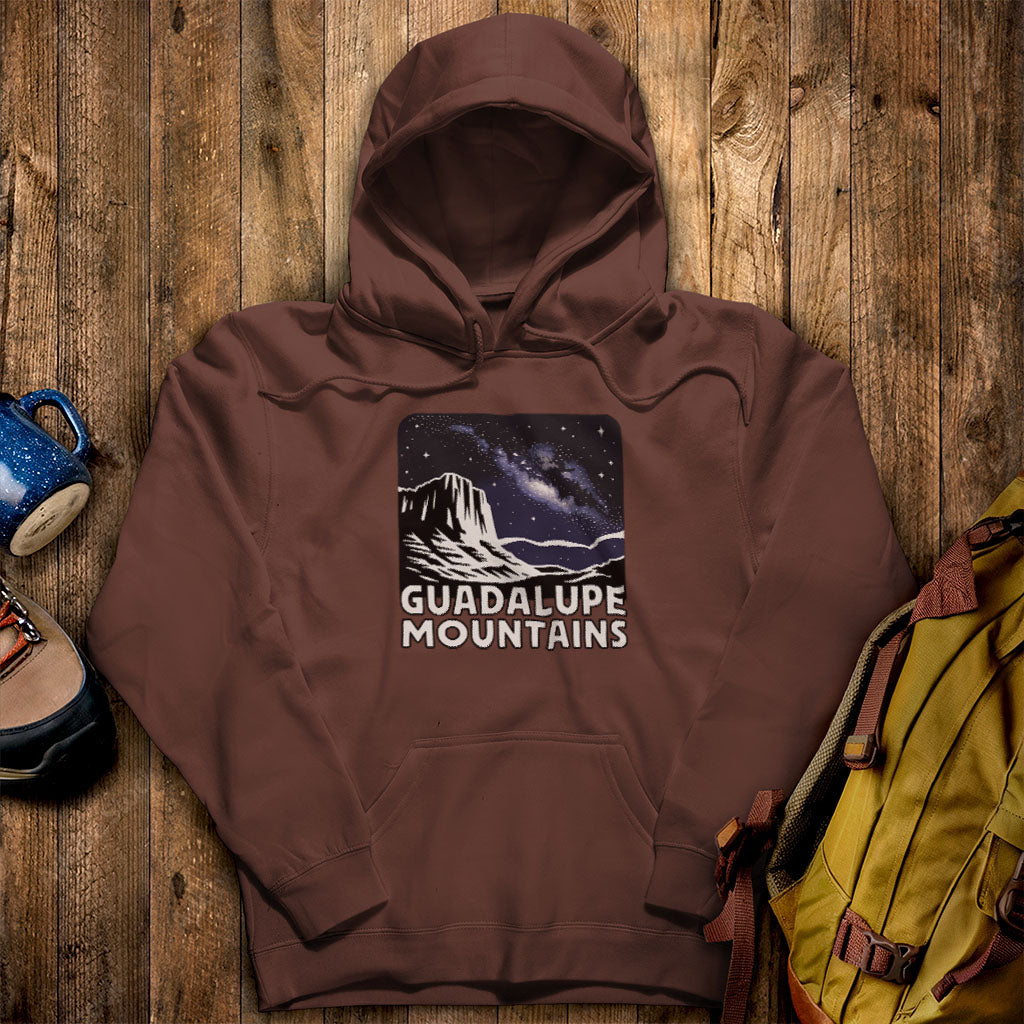 Guadalupe Mountains at Night Hoodie