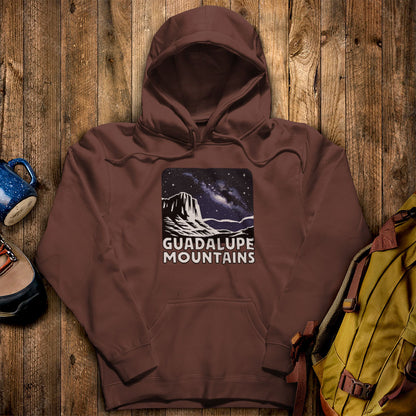 Guadalupe Mountains at Night Hoodie
