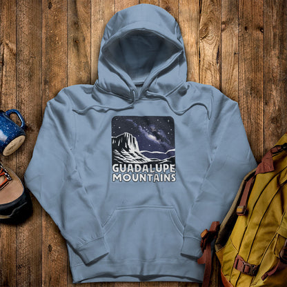 Guadalupe Mountains at Night Hoodie