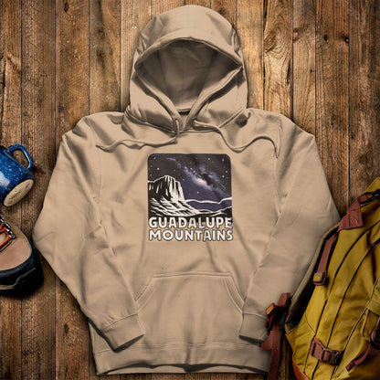 Guadalupe Mountains at Night Hoodie