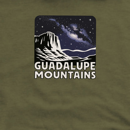 Guadalupe Mountains at Night Crewneck Sweatshirt