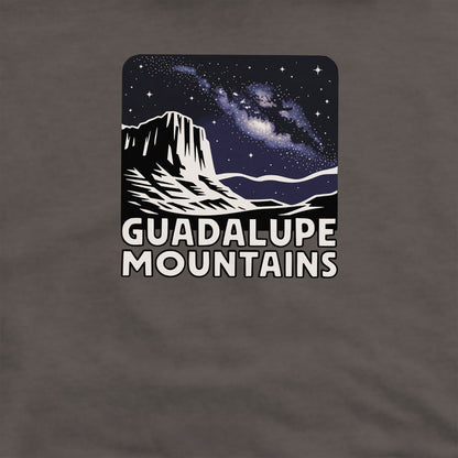 Guadalupe Mountains at Night Crewneck Sweatshirt