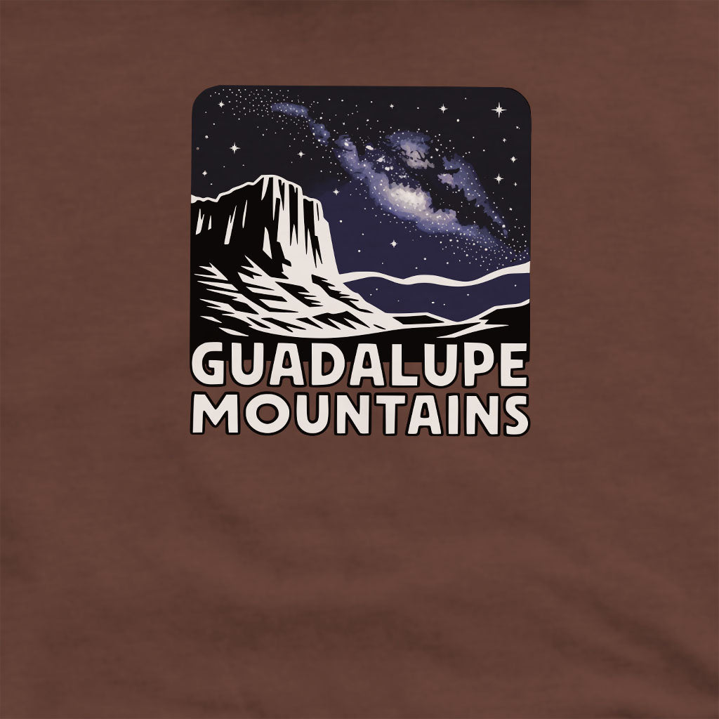 Guadalupe Mountains at Night Crewneck Sweatshirt