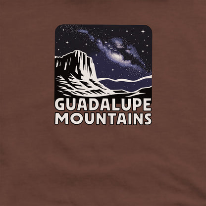 Guadalupe Mountains at Night Crewneck Sweatshirt