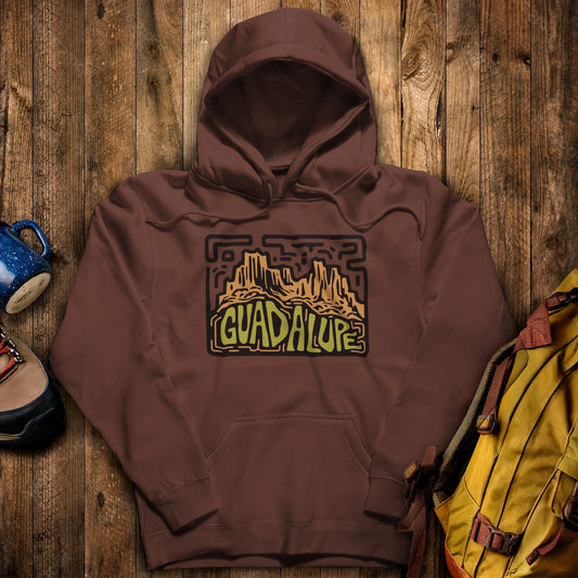 Guadalupe National Park Hoodie Cocoa Adventure and Outdoors Themed Hoodie