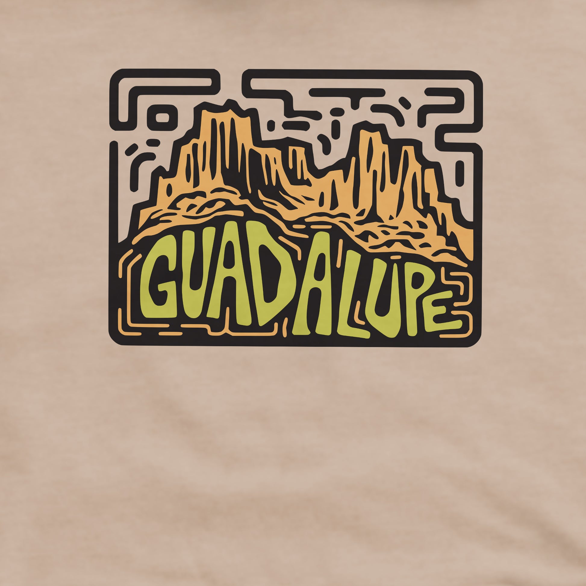 Guadalupe National Park Crewneck Sweatshirt Adventure and Outdoors Themed Sweatshirt