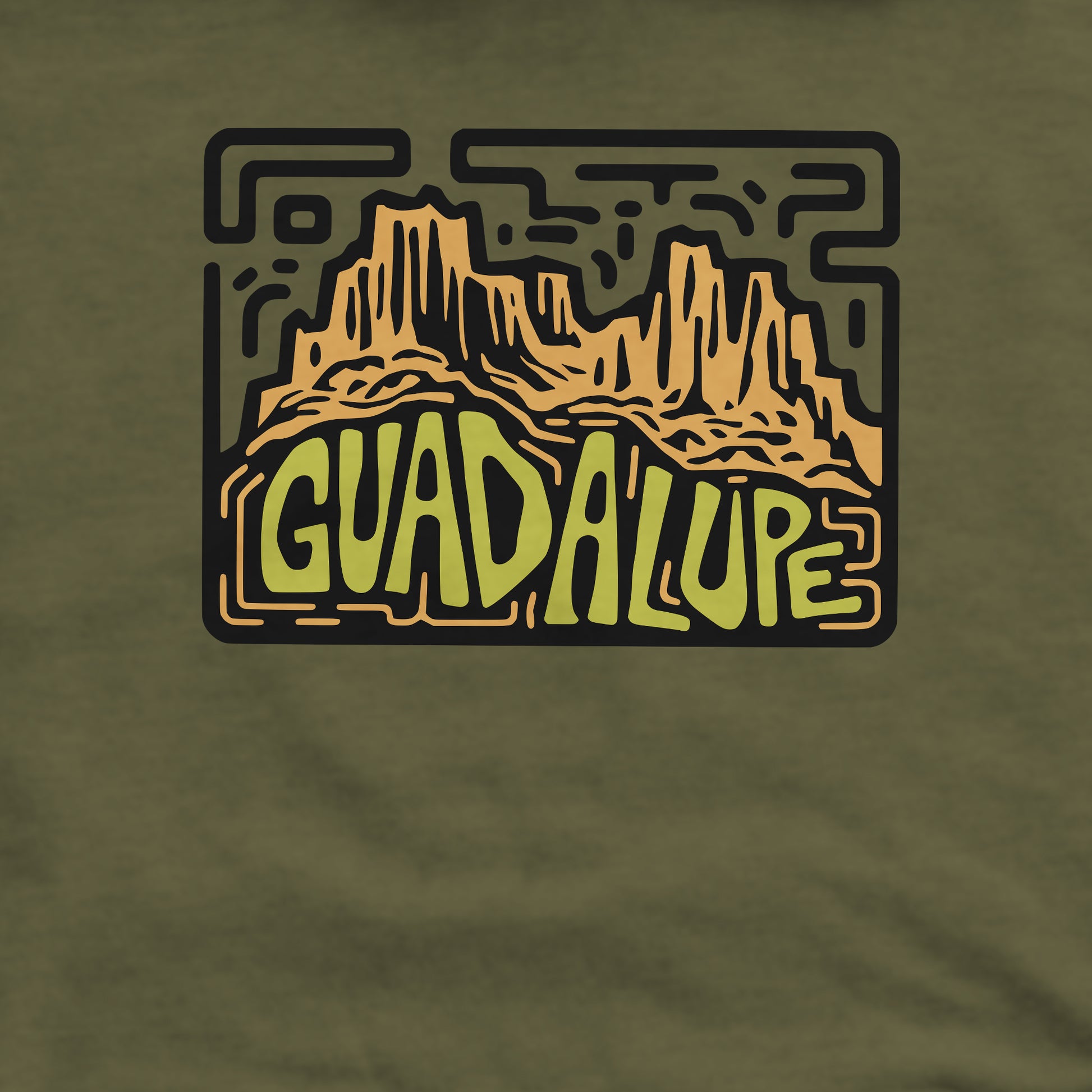 Guadalupe National Park Crewneck Sweatshirt Adventure and Outdoors Themed Sweatshirt