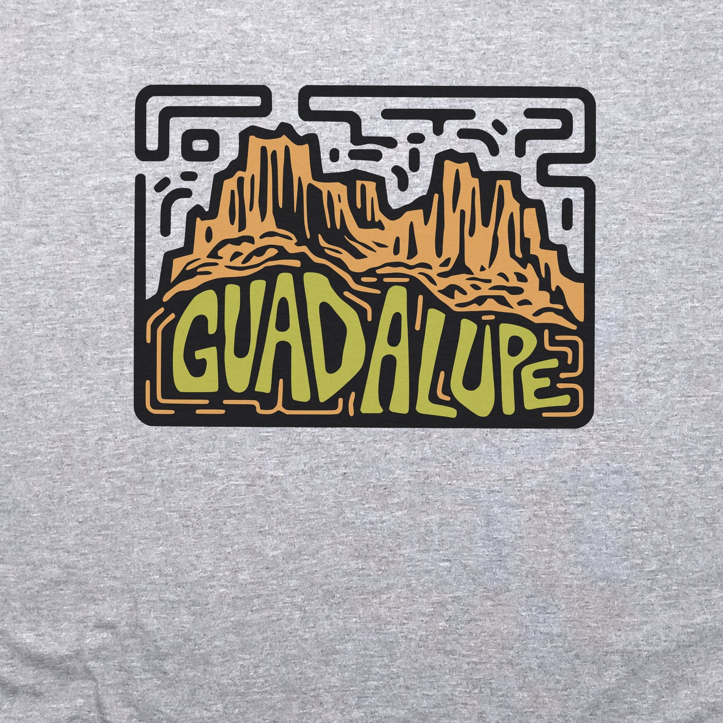 Guadalupe National Park Crewneck Sweatshirt Adventure and Outdoors Themed Sweatshirt