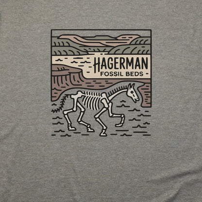 Hagerman Fossil Beds National Monument T-Shirt Adventure and Outdoors Themed T-Shirt
