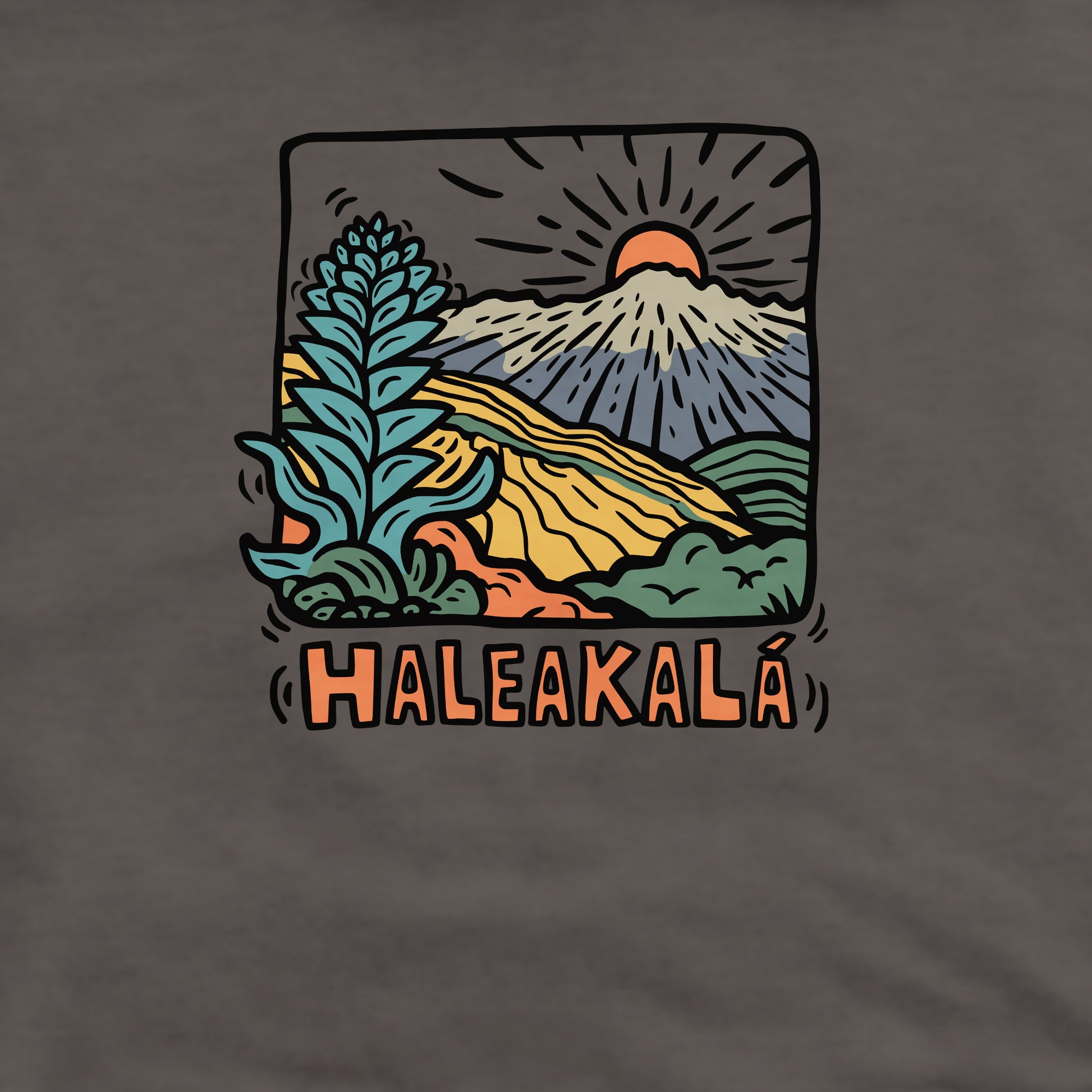 Haleakala National Park Crewneck Sweatshirt Adventure and Outdoors Themed Sweatshirt