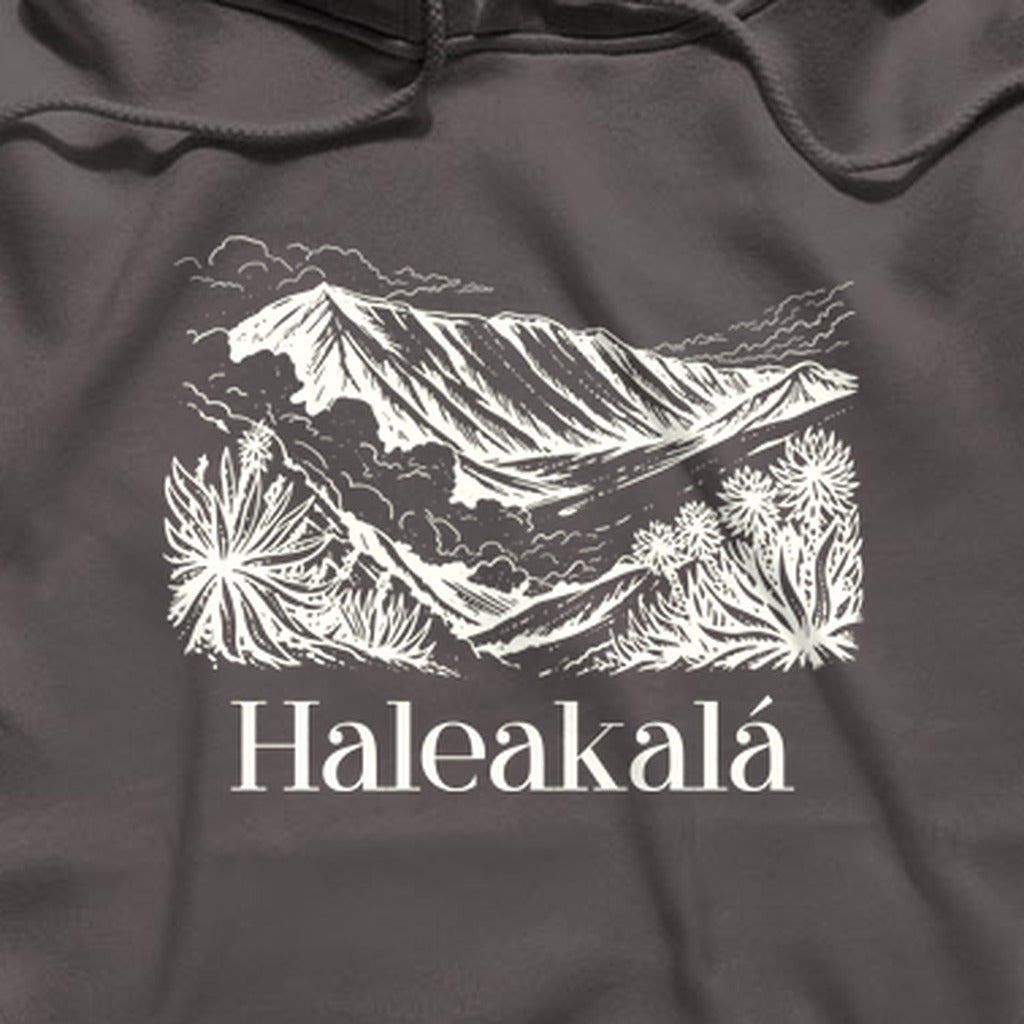 Haleakalā National Park Line Drawing Hoodie