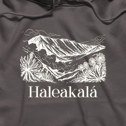 Haleakalā National Park Line Drawing Hoodie