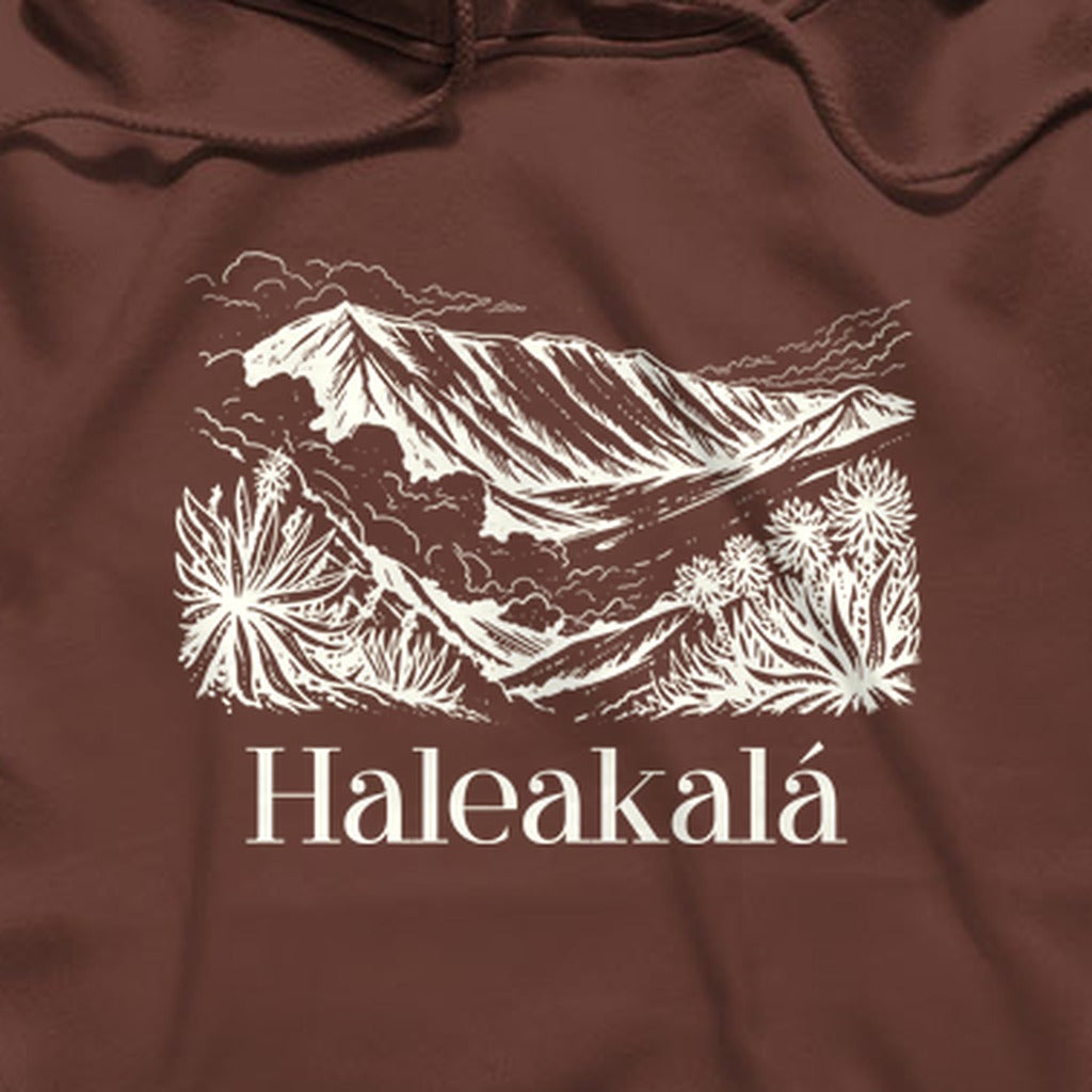 Haleakalā National Park Line Drawing Hoodie