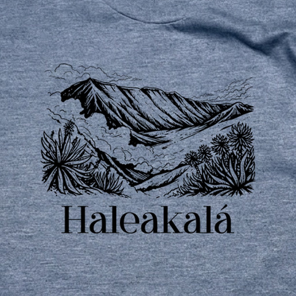 Haleakalā National Park Line Drawing T-Shirt